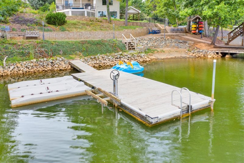 Smith Mountain Lake waterfront home just steps from Smith Mountain Lake